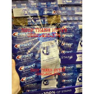 Kem đánh răng crest 3d whitening 158g
