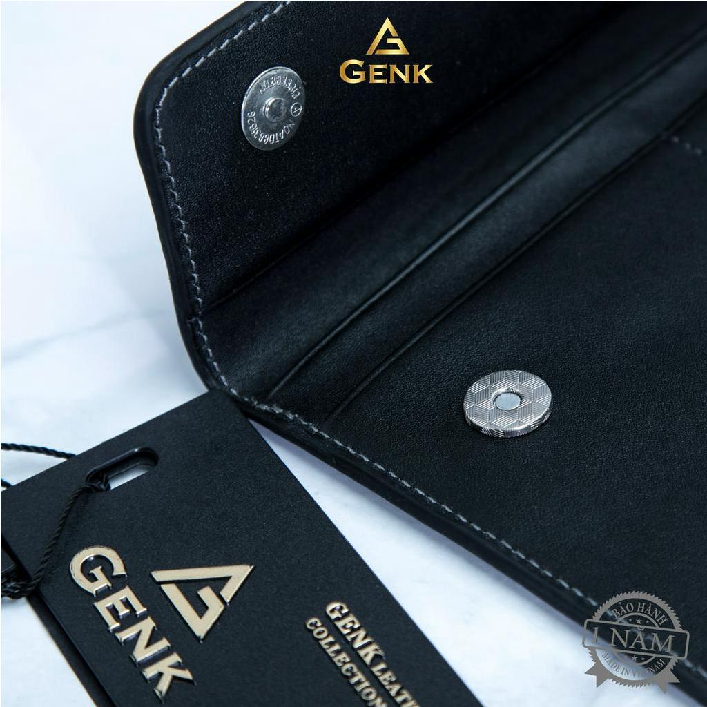 Ví Da Bò Đựng Đăng Kiểm , Giấy Tờ Ô Tô Cao Cấp Genk-GDK01