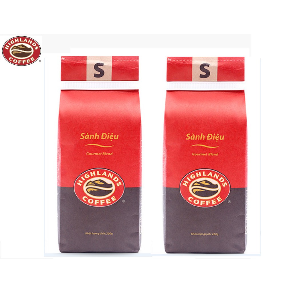 [SenXanh CAFE] Mua 3 gói tặng 1 gói Cà phê rang xay Sành điệu Highland coffee 200g | BigBuy360 - bigbuy360.vn