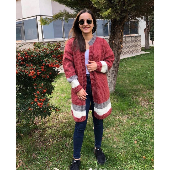 Cuộn len to Papatya Roving nhập khẩu từ Papatya, đan móc thú bông, nón, khăn, áo ấm mùa đông siêu nhanh