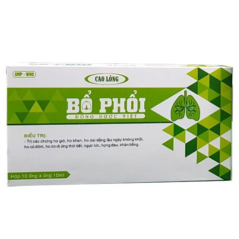 Bổ phổi Đông Dược Việt - Hỗ trợ bổ phế, tăng cường hệ hô hấp (Dạng ống và viên)