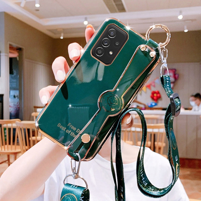 Ốp Điện Thoại Mềm Họa Tiết 6D Có Dây Đeo Cho Samsung Galaxy Note 20 Ultra Note 10 Plus Note 10 lite note20 10 9 8