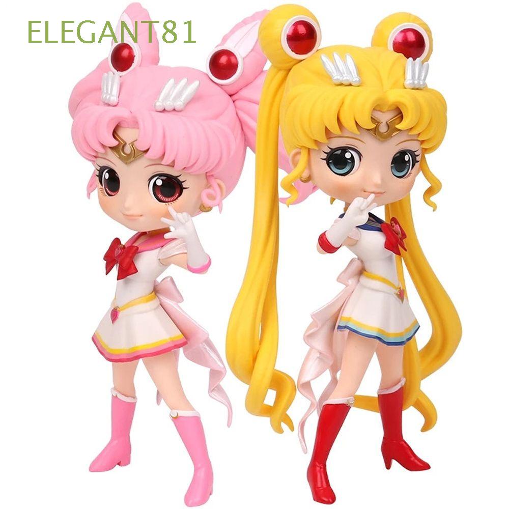 Mô hình đồ chơi hình nhân vật thủy thủ mặt trăng Tsukino Usagi 16cm bằng PVC