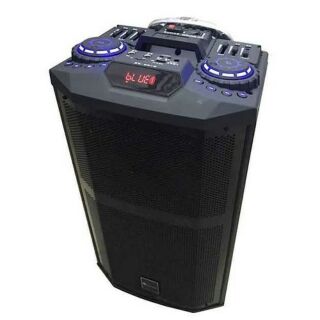 Loa karaoke bluetooth k5 tặng 2 mic không dây