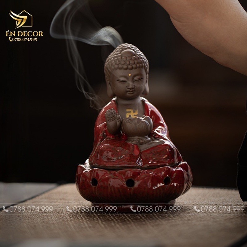 TƯỢNG PHẬT HƯƠNG TRẦM ĐỂ BÀN AN NHIÊN MINI