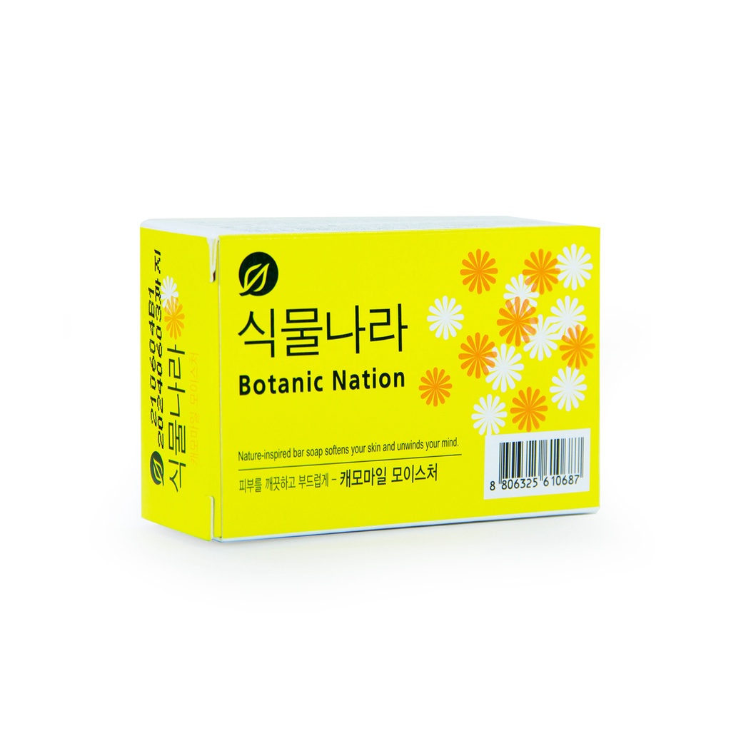 Xà Bông Lion Dưỡng Da Shingmulnara Hương Hoa Cúc Hàn Quốc Tẩy Da Chết Giúp Da Trắng Sáng 100g