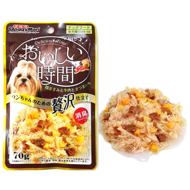 Pate doggyman mix vị cho chó gói 70g