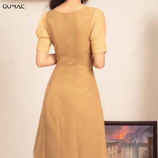Đầm phối lưới dập ly GUMAC DA408_NAU