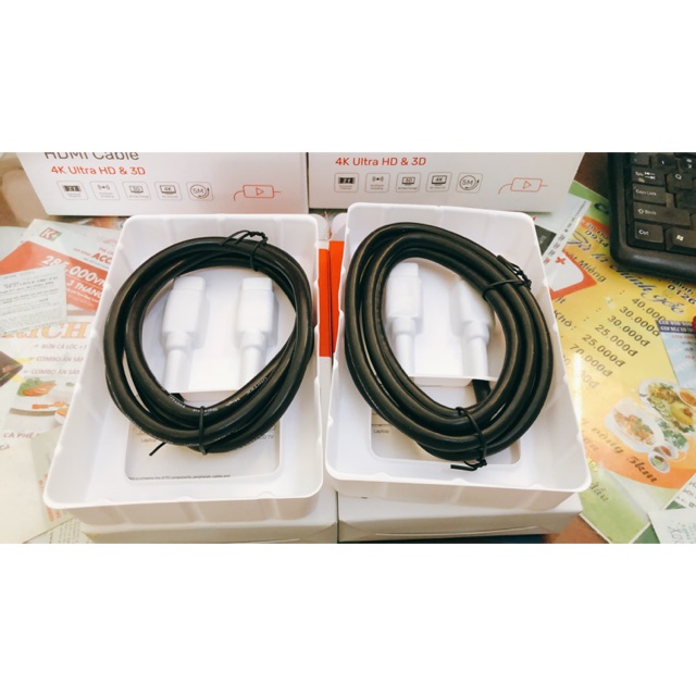 Cáp HDMI 1.5m hỗ trợ 3D, 4K x 2K Unitek Y-C137 Chính hãng