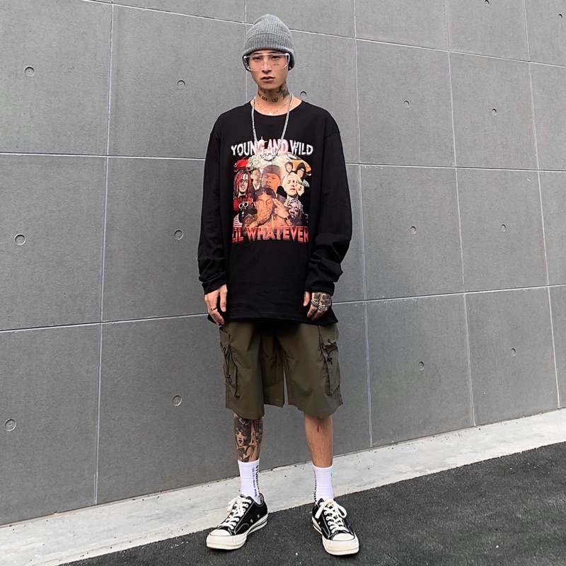 Áo phông thun dài tay QC