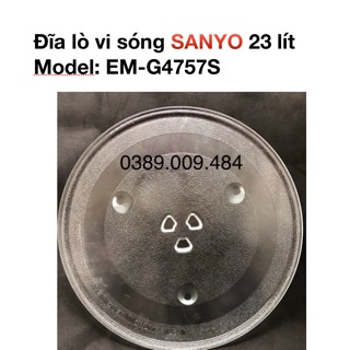 Đĩa lò vi sóng Sanyo EM-G4757S (23 lít) thumbnail