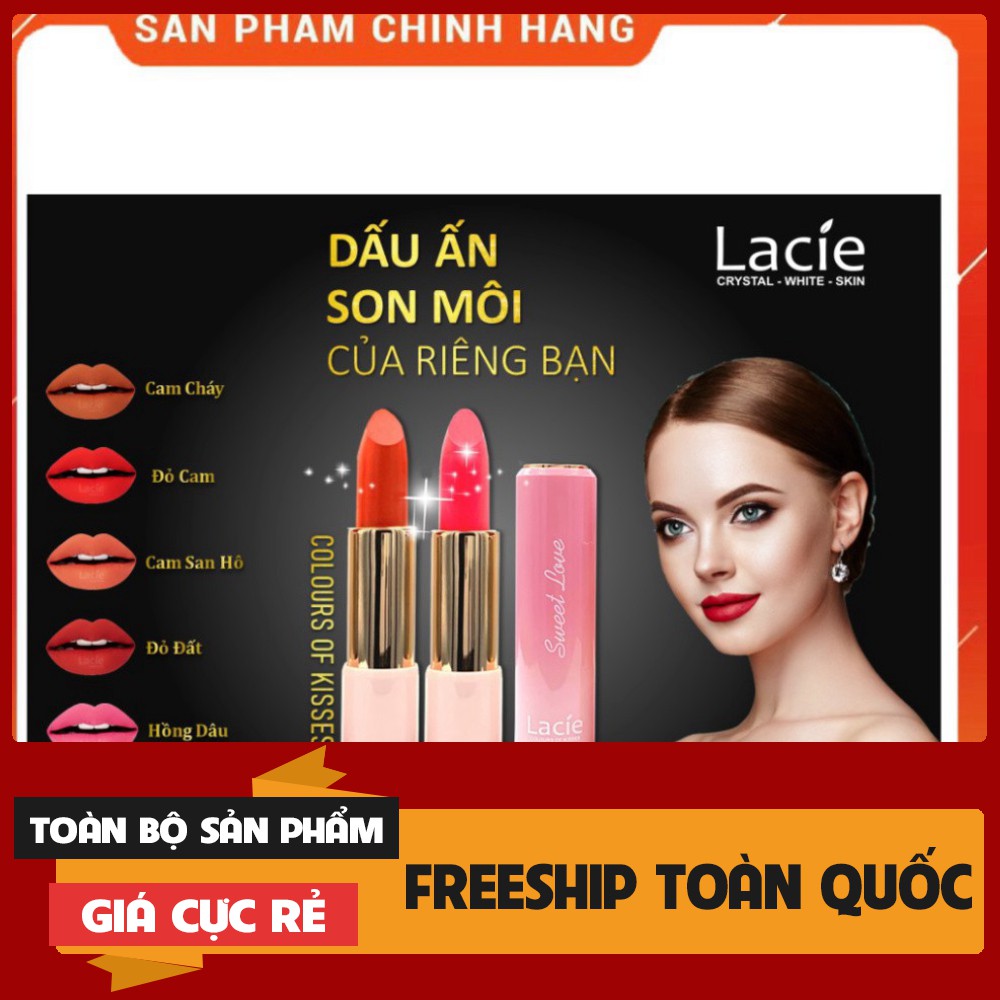 SON MÔI LÌ LACIE DƯỠNG MỊN CHỐNG KHÔ MÔI - SWEET LOVE