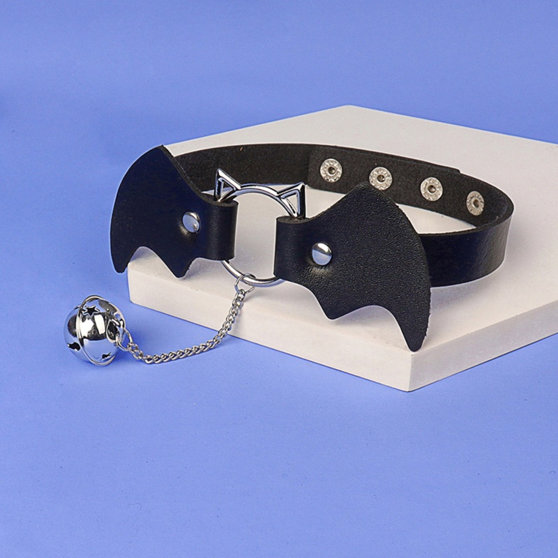 Vòng Cổ Choker Da Mềm Phong Cách Gothic Punk