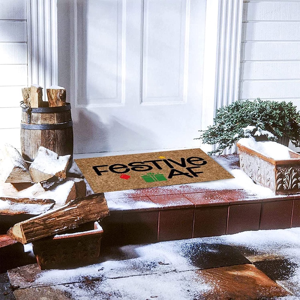 Thảm Lót Sàn Chống Trượt In Chữ Bền Bỉ Đa Năng Chất Lượng Cao Cho Nhà Bếp/Phòng Tắm