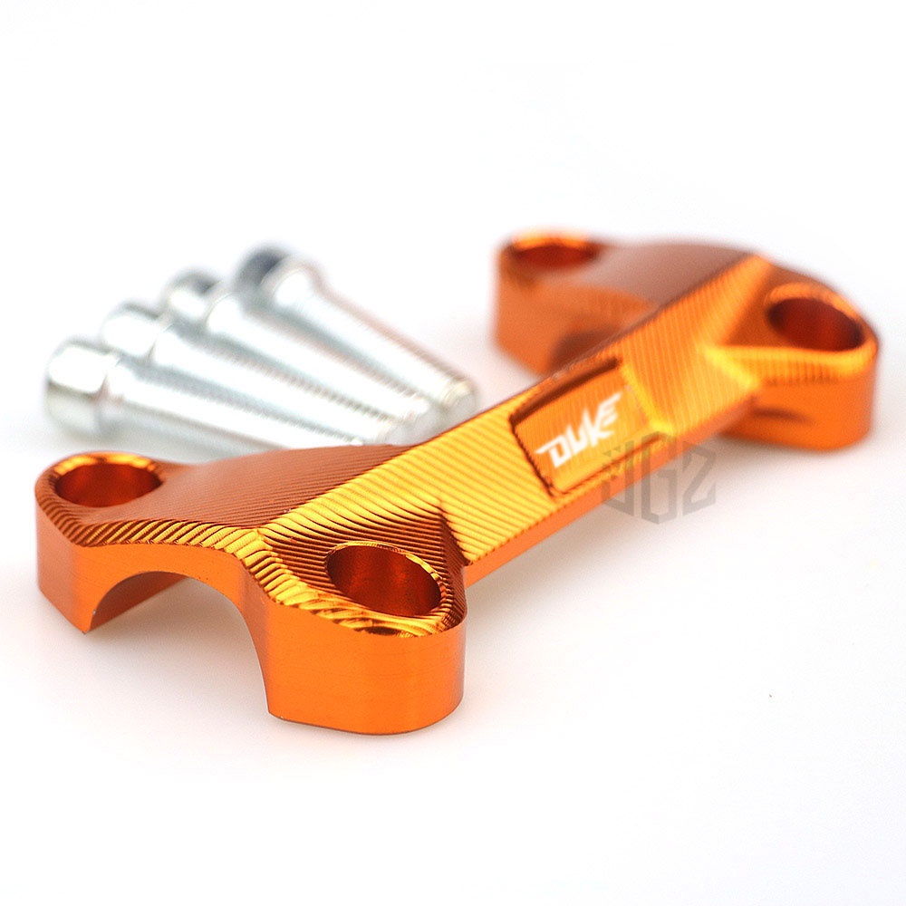 Phụ Kiện Kẹp Tay Lái Bằng Nhôm CNC Cho Xe Mô Tô KTM Duke 125 200 390 RC