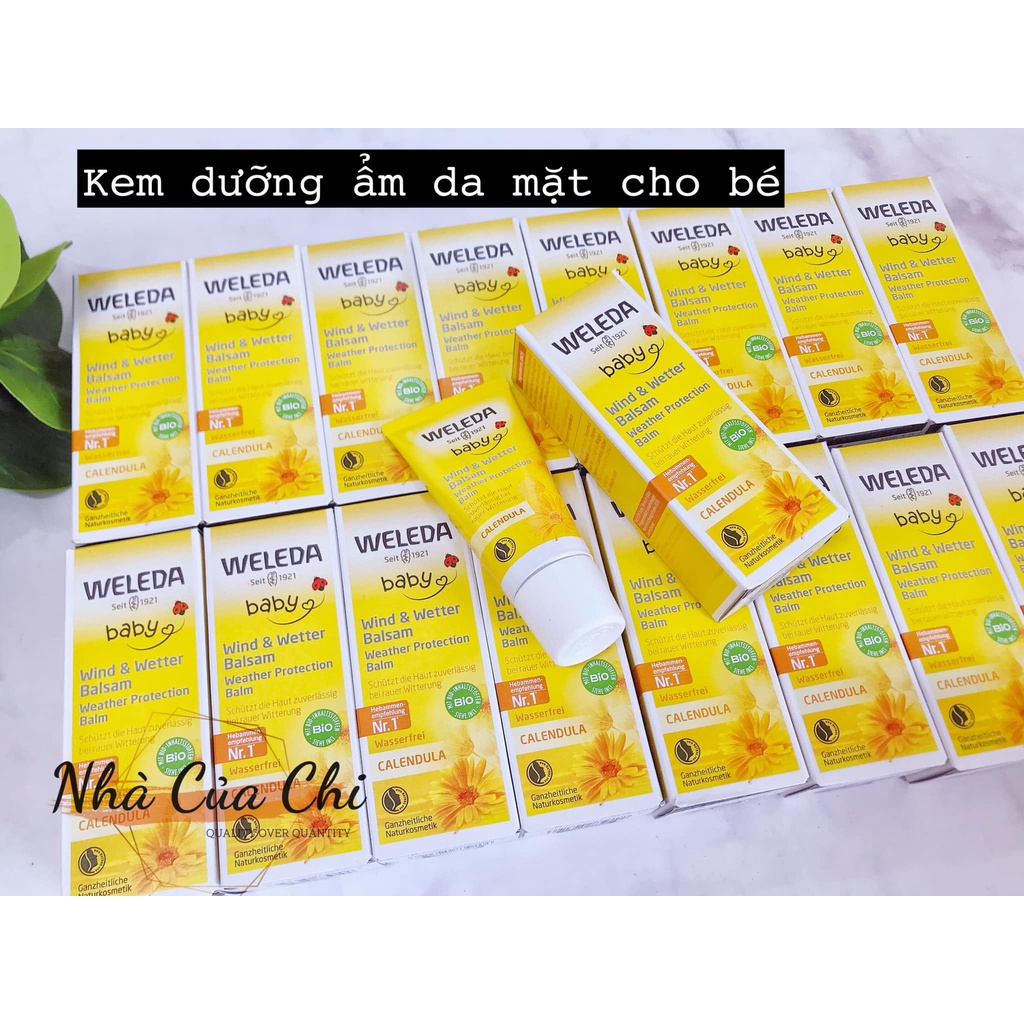 Kem dưỡng ẩm cho mặt của bé WELEDA- hàng Đức
