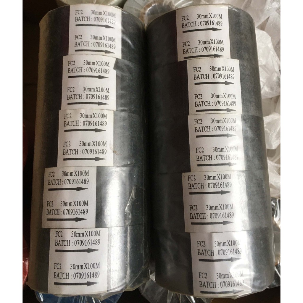 Băng mực dùng cho máy in nhiệt / Màng in date cỡ 30x100 nhiều màu - COLOR HOT STAMPING FOIL