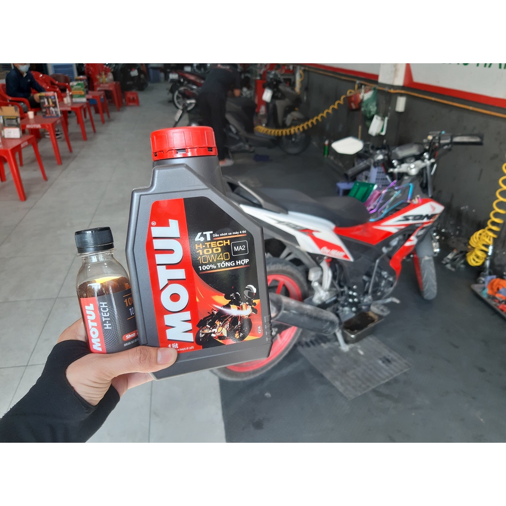 Nhớt Motul H-Tech 100 4T 10W40  320001