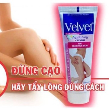 Kem Tẩy Lông Velvet Sensitive Nga