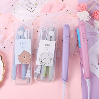 Máy uốn tóc, là ép duỗi tóc mini cute 220V/20W