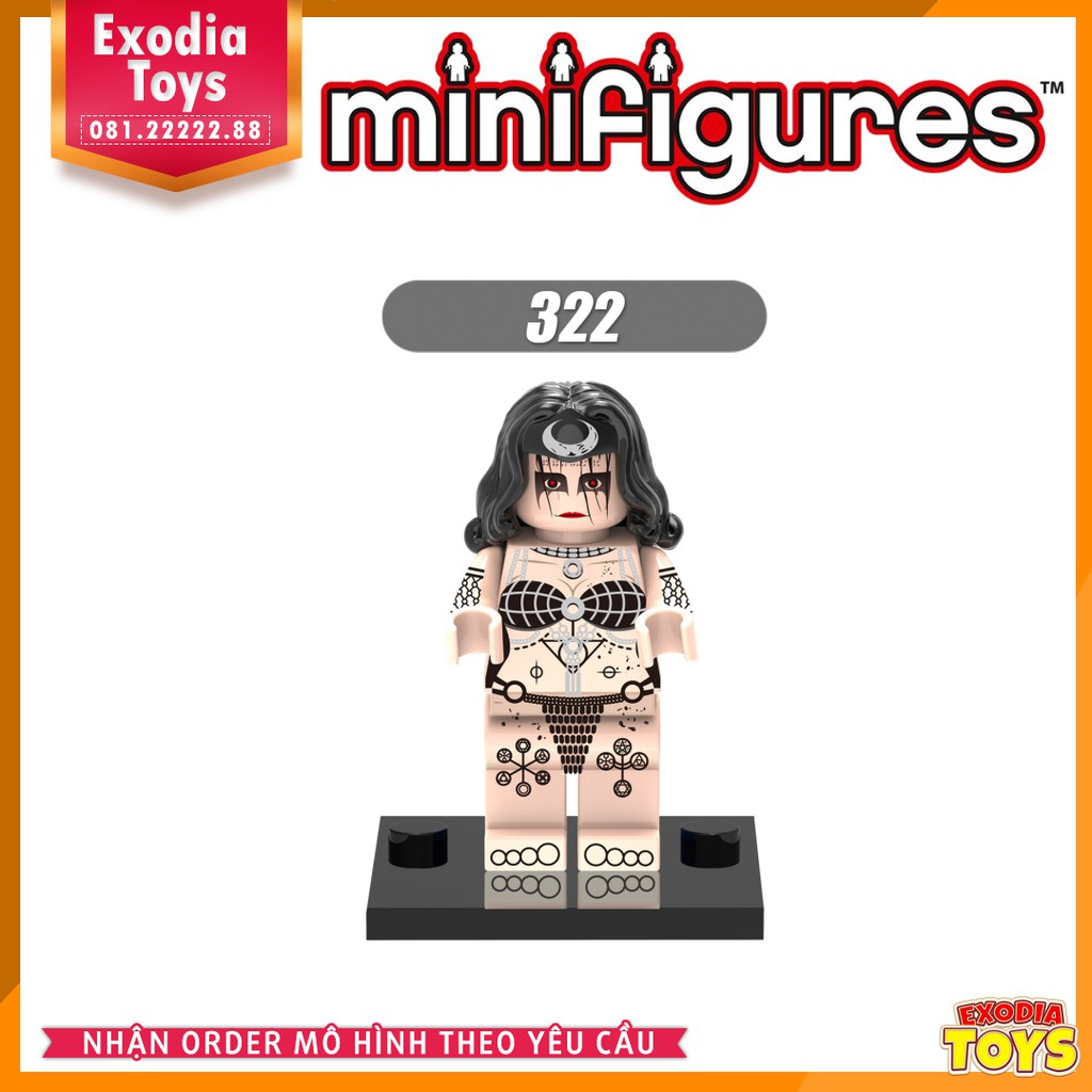 Xếp hình Minifigure DC Comics Biệt đội cảm tử Suicide Squad - Đồ Chơi Lắp Ghép Sáng Tạo - X0122