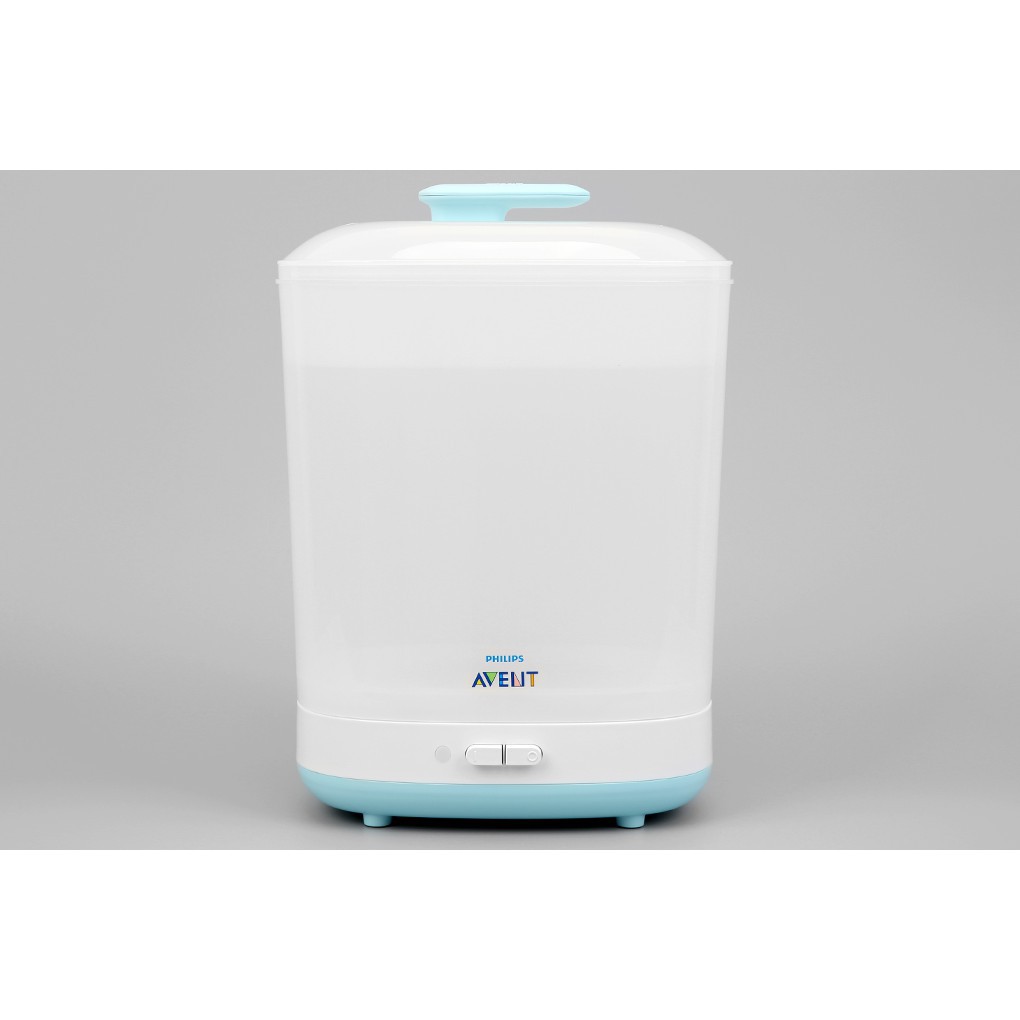 Máy tiệt trùng bình sữa bằng hơi nước Philips Avent SCF922/03 600W chứa được 5 bình sữa - Hàng chính hãng