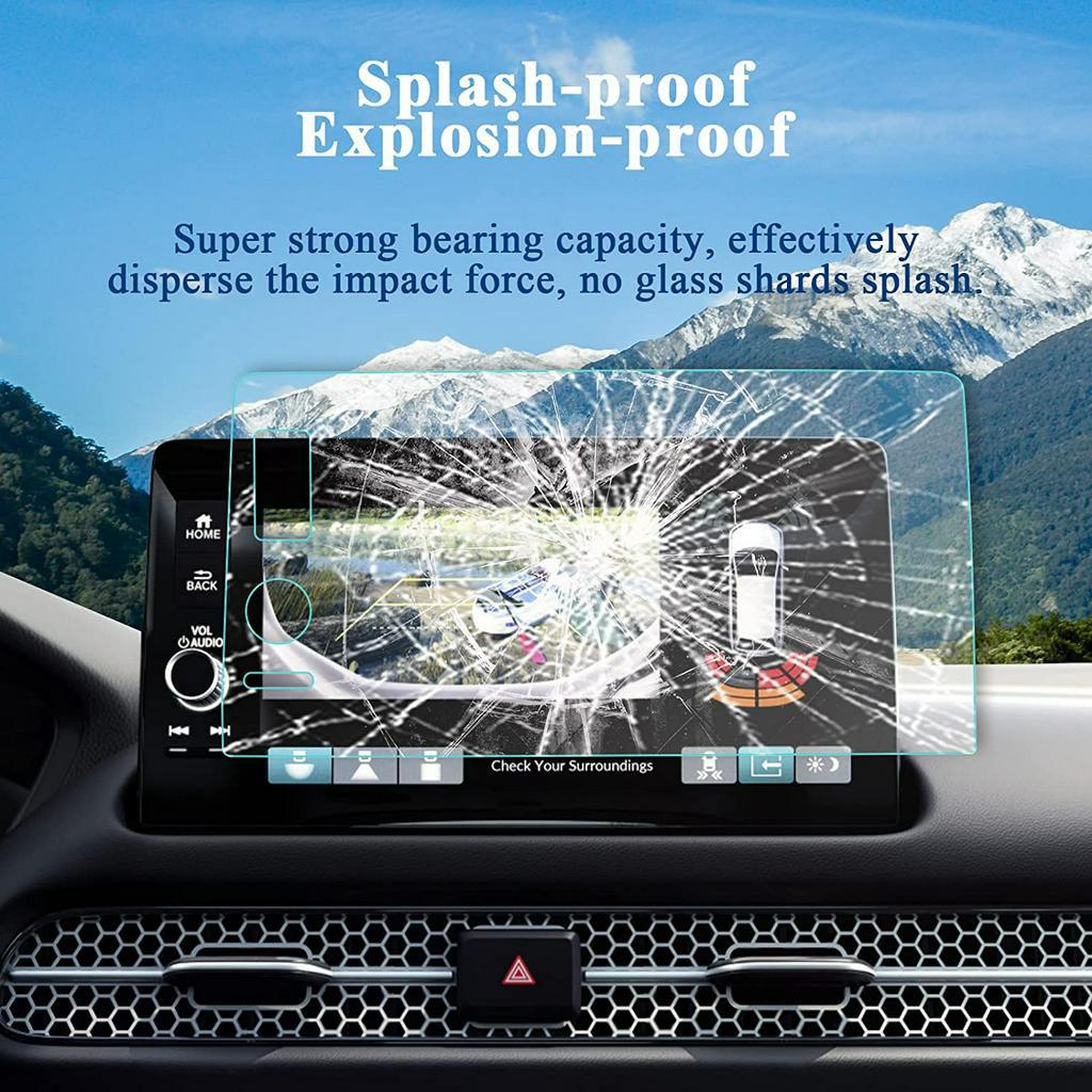 Miếng dán màn hình Honda CR-V 2023 ppf 4 lớp chồng va đập chống xước hiệu quả không ảnh hưởng đến cảm ứng