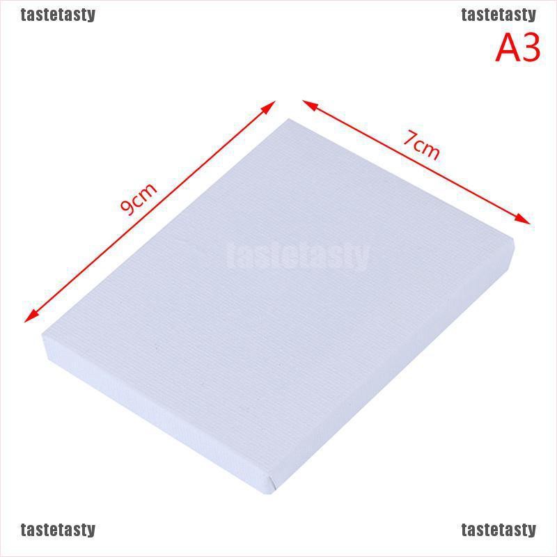 Bảng vải căng vẽ tranh sơn dầu acrylic màu trắng mini cao cấp | BigBuy360 - bigbuy360.vn