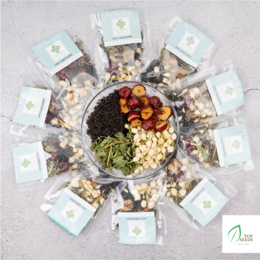 [Mã 267FMCGSALE giảm 8% đơn 500K] Trà Hoa Quả Mix Giảm Cân Dưỡng Nhan Từ Thảo Mộc Tự Nhiên Thơm Ngon