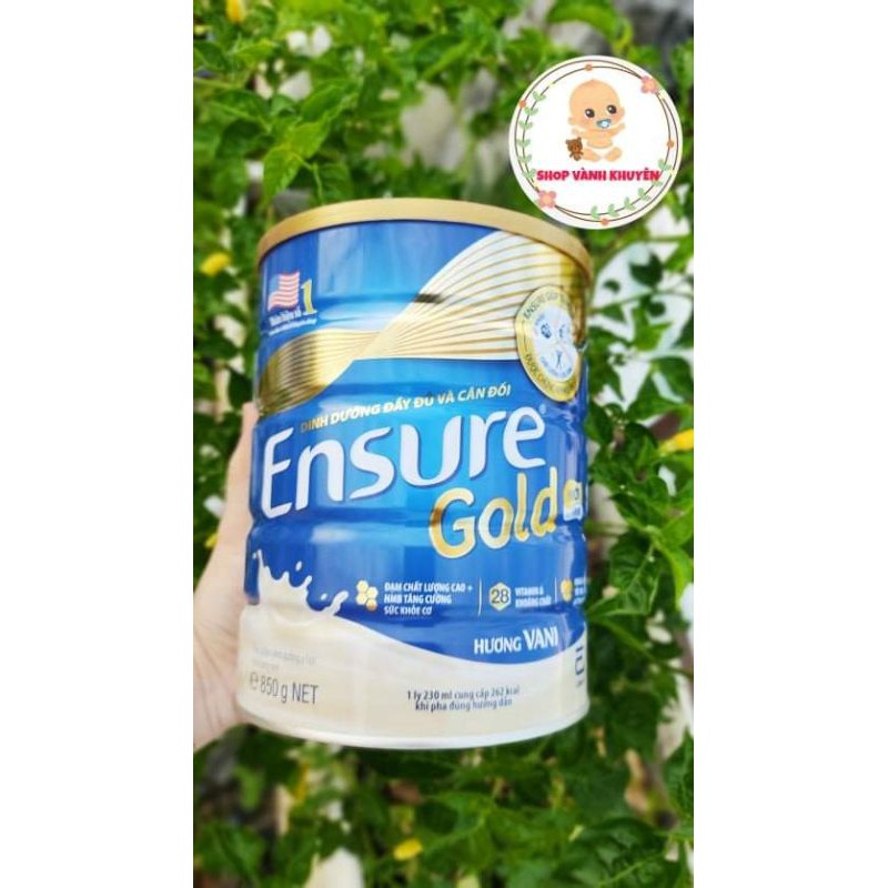 Sữa bột Ensure Gold 850g