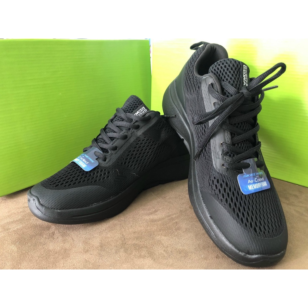 Giày thể thao Archfit skecher buộc dây cho nam, TAT12