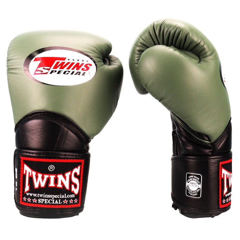Găng tay boxing Twins BGVL11- New Styles - Olive/Black