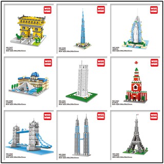 Lego nano wise hawk 2457-2468 kỳ quan thế giới nlg0134 dc