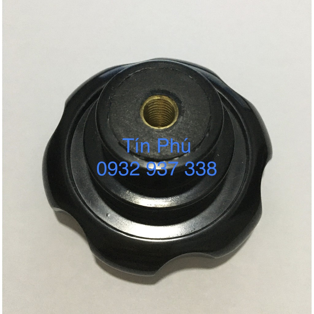 Núm vặn hình bông mai 6 cánh M8/M10/M12 vòng ngoài 80mm