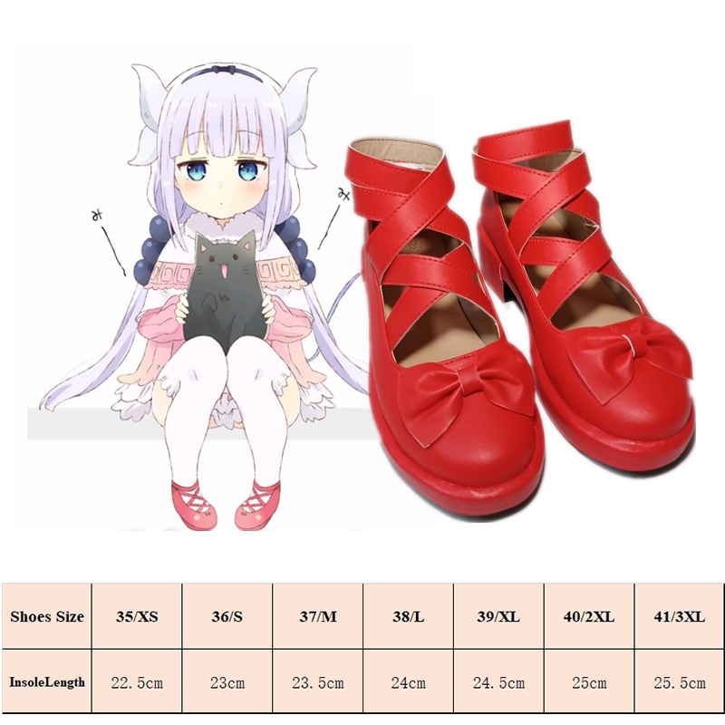 Bộ Tóc Giả Hóa Trang Nhân Vật Kanna Kamui Trong Phim Dragon Maid