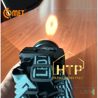 Đèn pin đội đầu COMET CRT1612 [CAM KẾT CHÍNH HÃNG] Đen-Cam