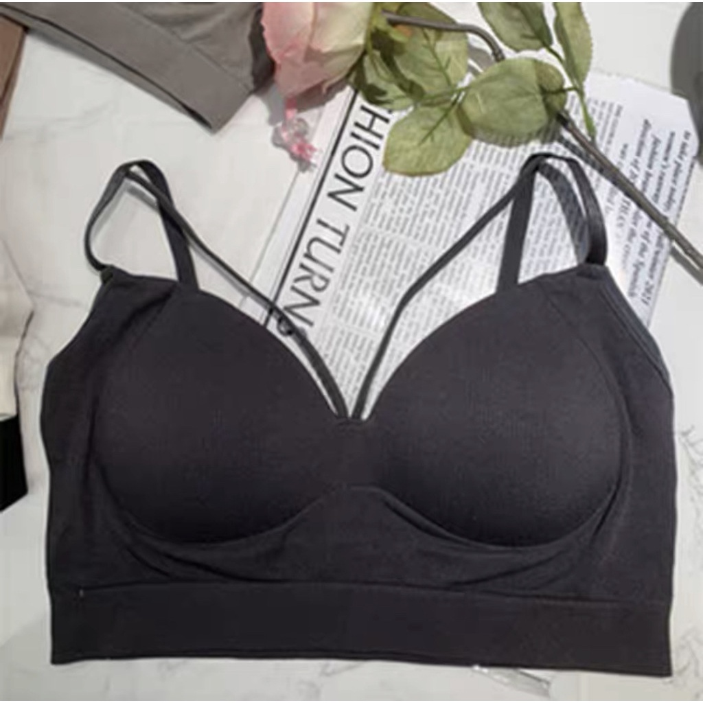 Áo Ngực Cổ Chữ V Có Miếng Đệm Ngực Thiết Kế Mới Thời Trang 2022 Cho Nữ