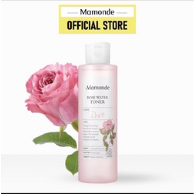 Nước hoa hồng/toner Mamonde hồng Rose water