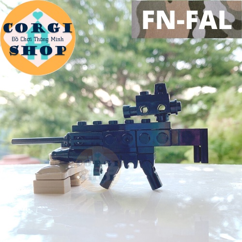 Lego Mô Hình Súng Phỏng Theo PUBG, FreeFire, CSGO, 16 Mẫu Trưng Bày, Chất Liệu Nhựa ABS