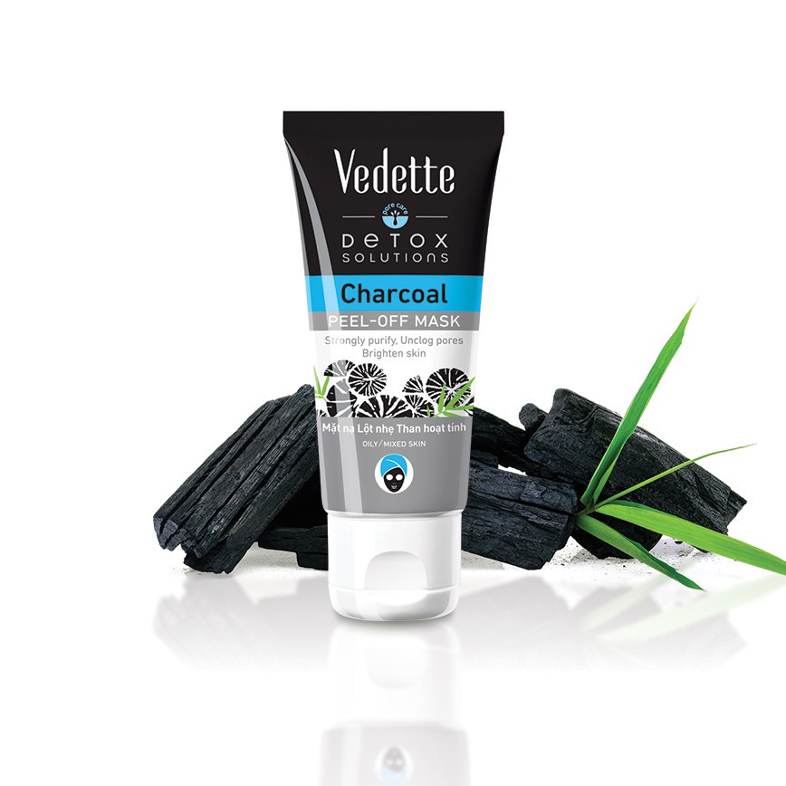 mặt nạ lột nhẹ than hoạt tính 50 ml