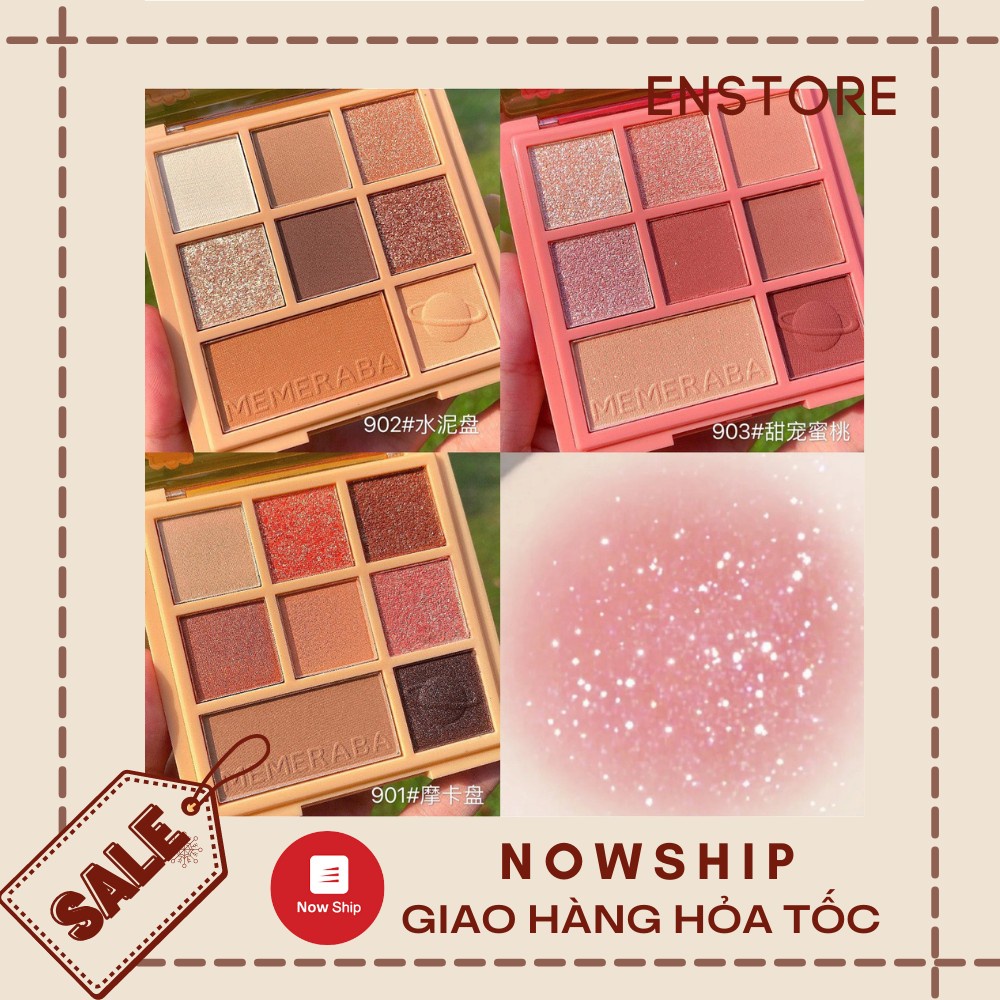 [MEMERABA] Bảng mắt 8 ô Memeraba Nature Delicate Blooms (MB039)