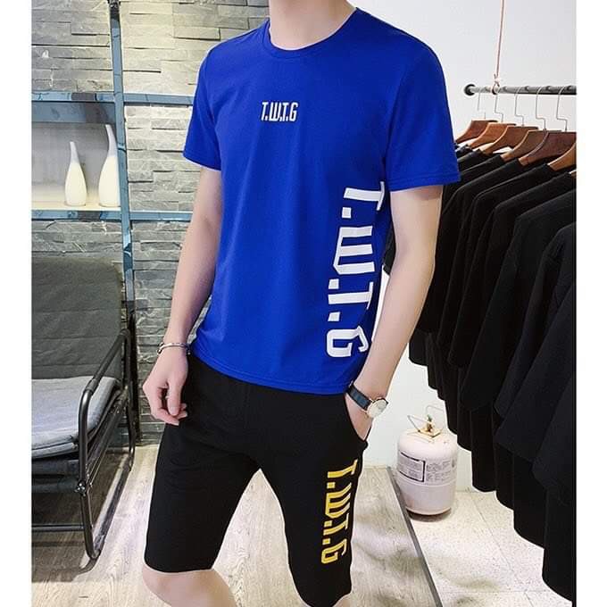 [Mẫu Mới 2021 Giảm 50%] Bộ Đồ Thể Thao T.W.T.G Chất Liệu Thun Lạnh Dày Dặn Và Co Dãn 4 Chiều Cực Tốt Có Túi 2 Bên