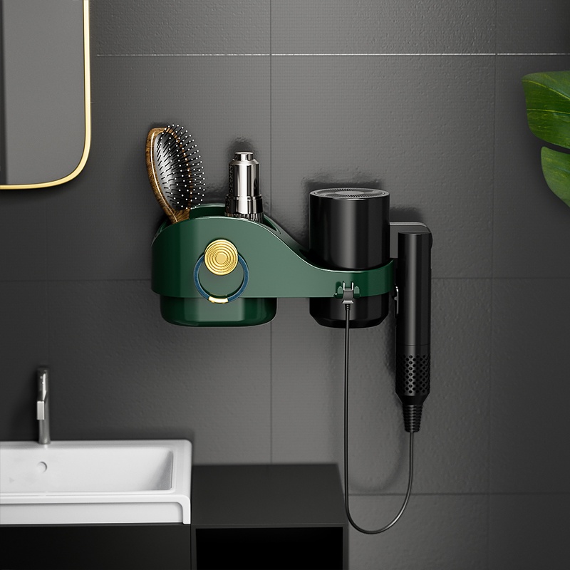 Giá Đỡ Máy Sấy Tóc Gắn Tường Tiện Lợi Dành Cho Nhà Tắm