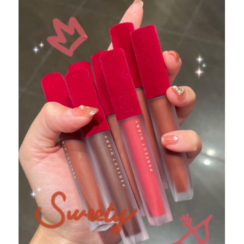 [bán nóng  ]Son kem lì mịn như nhung có màu V08 kim tuyến chính hãng Perfect Diary nội địa Trung V17 V18  Nội Địa Trung | BigBuy360 - bigbuy360.vn