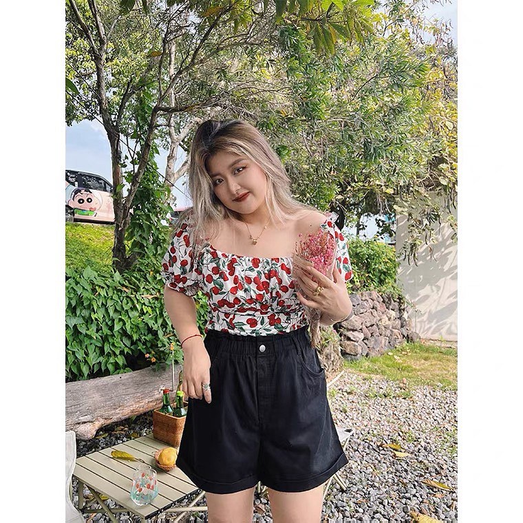 Quần đùi bò thô cá tính Bigsize