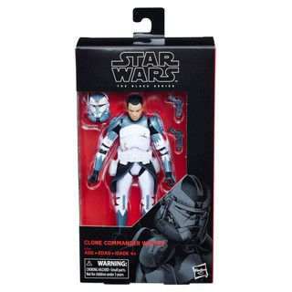 🌟Clone Commander Wolffe🌟Mô hình Hasbro◊Star Wars Black Series 6-inches◊Clone Wars