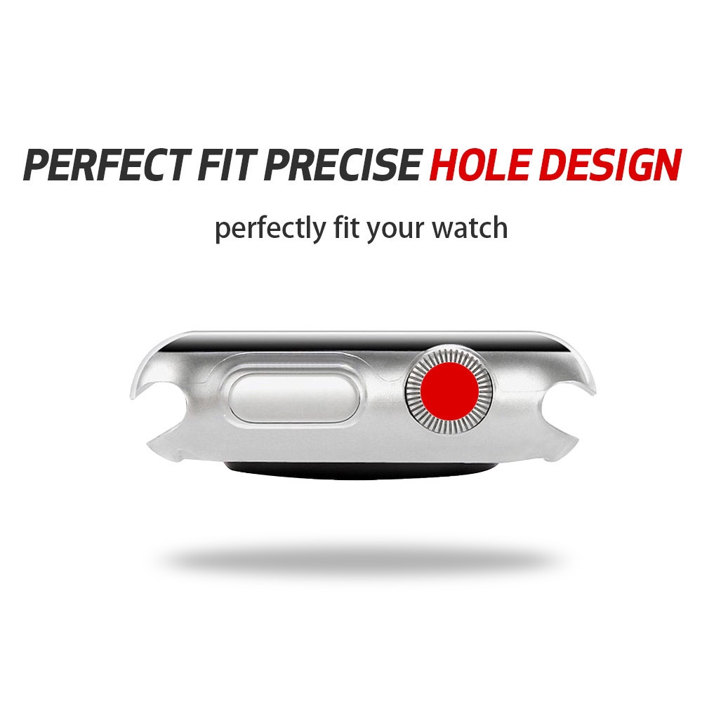 Ốp Bảo Vệ Màn Hình Đồng Hồ Thông Minh Bằng Tpu Siêu Mỏng 40 / 44mm Cho Apple Watch Series 4