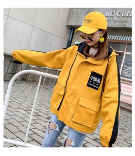 Áo khoác gió nữ form rộng