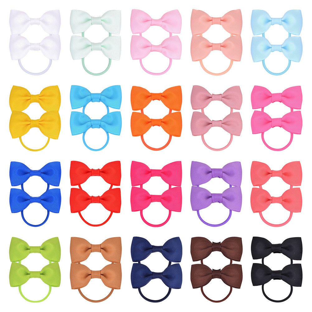 Bộ 2 dây buộc tóc mini KIDSBOWS cho trẻ em