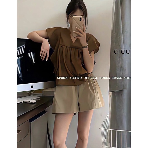 ÁO LỤA VAI BÈO SÓNG